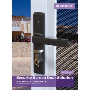 Security Screen Door Lock | Hinge Lock for Door - ARCHIE