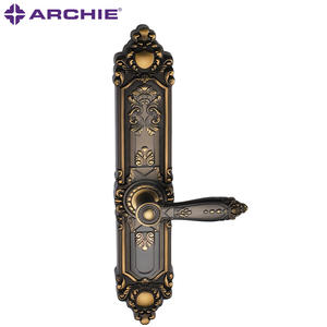 Fingerprint Double Door Lock | Door Hardware Antique - ARCHIE